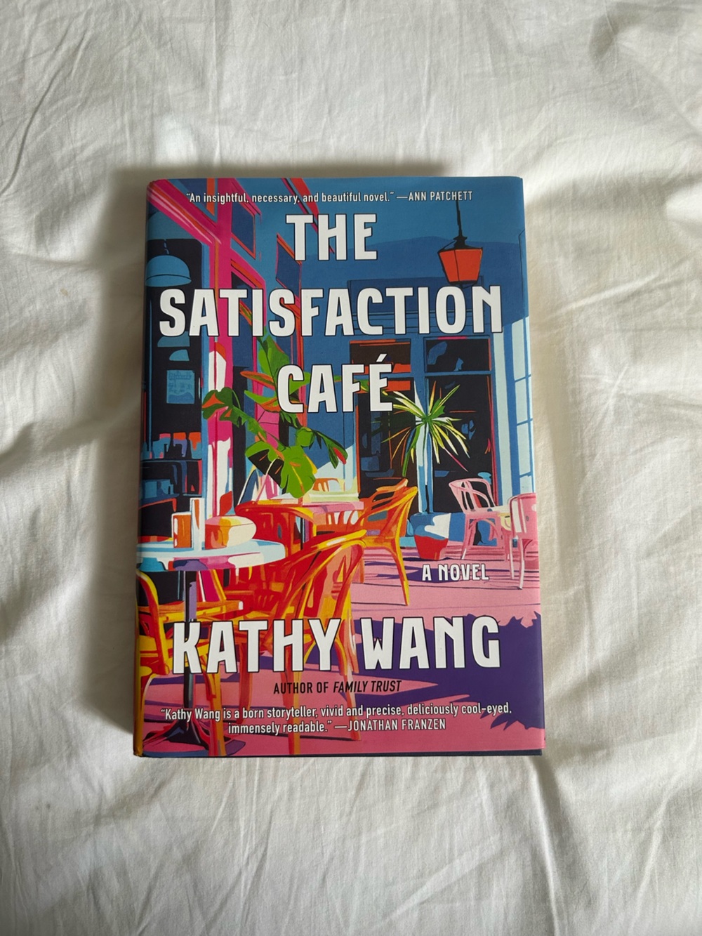 3/30$ The satisfaction café book by Kathy wang